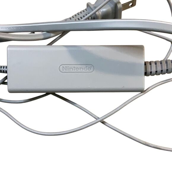 Nintendo WII Power Cord A/C Adapter WUP-011 White - Picture 1 of 3